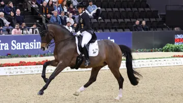 Isabell Werth a remporté le Grand Prix du CDI-W bâlois ce vendredi