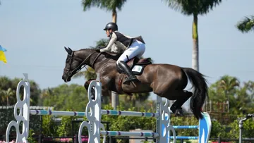 Nicola Philippaerts et Derby de Riverland ont remporté leur deuxième victoire à Wellington. 