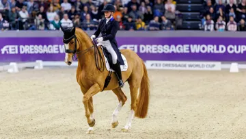Comme en 2023, Nanna Skodborg Merrald et Blue Hors Zepter ont remporté la manche de la Coupe du monde de Neumünster