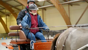 De meneurs de tous les âges se sont successivement réunis à Lamotte-Beuvron.