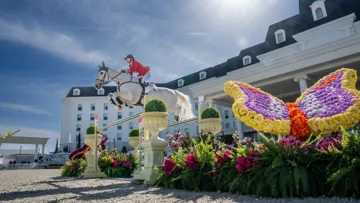 Lillie Keenan et son Selle Français Argan de Béliard ont survolé la deuxième étape de la Ligue des nations Longines.