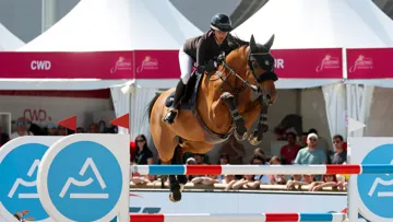 Mégane Moissonnier et Crooner Tame ont célébré leur première victoire à ce niveau.