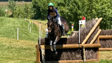 Nicolas Touzaint et Gauguin du Busson ont dominé  l’étape du Grand National FFE / AC Print du Lion-d’Angers de bout en bout