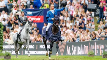 Christian Ahlmann est sorti vainqueur du Grand Prix 5* de Hambourg pour la troisième fois