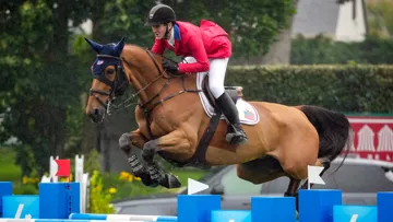 McLain Ward et High Star Hero ont gagné le Prix FFE Generali sous le crachin baulois.