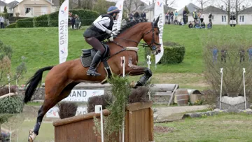 Début avril, Florian Ganneval a décroché le titre de champion de France Pro 1 de concours complet avec Erebor de Fleyres.