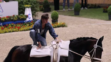 Quentin Jabet a présenté un nouveau Libre, ce samedi à Aix-la-Chapelle