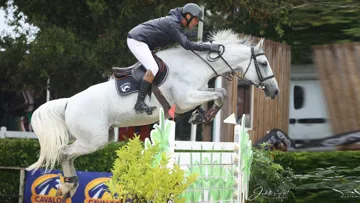 Cédric Angot a mené Gandor du Fief à la victoire dans le Grand Prix 3* de Royan
