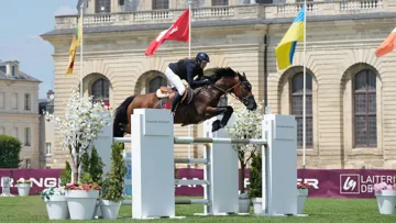 Barbara Schnieper a mené Judy KM à la victoire, ce samedi à Chantilly