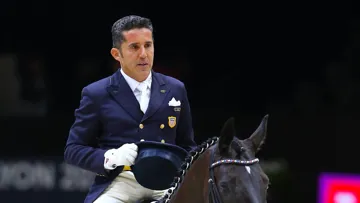 Cesar Parra, ici en 2014, a participé à de nombreux championnats sous les couleurs de la Colombie, puis des États-Unis.