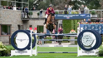 Ben Maher et Enjeu de Grisien ont remporté leur cinquième victoire ce soir à Valkenswaard, aux Pays-Bas.