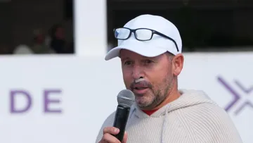 Éric Lamaze en 2022 à Grimaud.