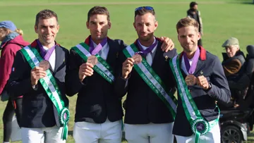 Les Français se sont parés de bronze collectif à Blenheim