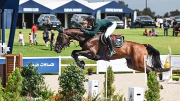 Déjà vainqueur du Grand Prix vendredi, Abdoulrahmane al-Rajhi a contribué à la victoire saoudienne dans la Coupe des nations avec son olympique Ventago.