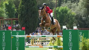 Ici au CSIO 5* de Rome, Dubaï du Cèdre a été vendue à la Fédération équestre saoudienne