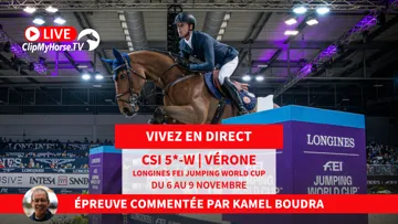 La Coupe du monde de Vérone en direct sur ClipMyHorse.tv !