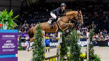 Willem Greve et Pretty Woman van het Paradijs ont célébré leur première victoire en Grand Prix 5* à Stuttgart