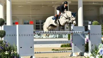 Daniel Bluman et Gemma se sont imposés à 1,50m, hier à Ocala