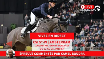 Suivez le CHI-W d’Amsterdam sur ClipMyHorse.tv