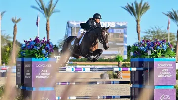 Kent Farrington a imposé son excellente Orafina, hier à Thermal