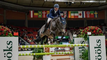 Daniel Deusser et Otello de Guldenboom se sont imposés à 1,55m hier soir en Suède.