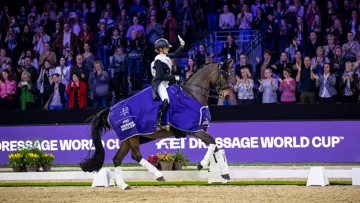 90%? Presque une habitude pour Jessica von Bredow-Werndl et TSF Dalera BB, au-dessus de cette barre pour la cinquième fois samedi à Bois-le-Duc.