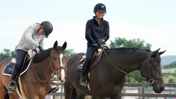 Louise et Jeanne Sadran.