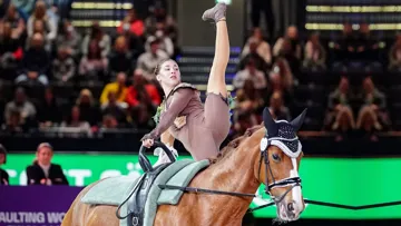 Manon Moutinho et Saitiri.