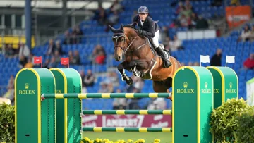 Darragh Kenny et Volnay du Boisdeville au CHIO d'Aix-la-Chapelle l'an passé