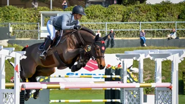 Laura Monier et Petter Patter au Sunshine Tour, à Vejer de la Frontera.