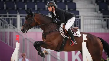 Michael Jung et fischerChipmunk FRH aux Jeux olympiques de Tokyo