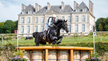 Gwendolen Fer et Traumprinz, retraité depuis quelques mois, s’étaient imposés l’an passé en individuel dans le CCIO 4*-S du Pin.