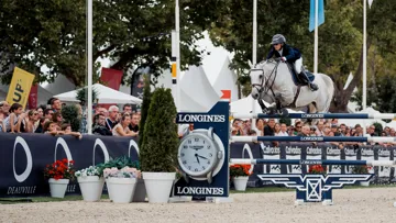 Juliette Faligot et Arqana de Riverland ont gagné leur premier Grand Prix CSI 3* à Deauville.