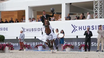 Harold Boisset et T’Obetty du Domaine.