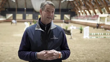 Mi-novembre à Saumur, Franke Sloothaak a partagé son savoir avec brio au public et aux élèves de l’Académie des Jeunes Cavaliers.