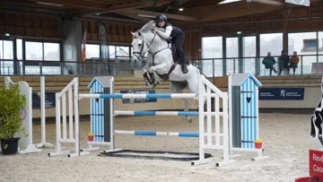 Les cavaliers Juniors pendant le stage fédéral 