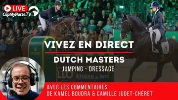 Kamel Boudra commentera le Grand Prix de saut d'obstacles, et Camille Judet-Chéret les épreuves de dressage