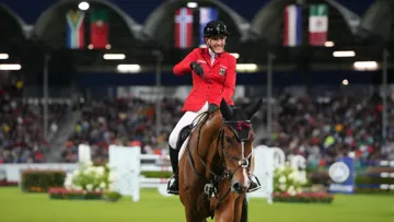 Janne Friederike Meyer-Zimmermann voit en son Messi un véritable cheval de championnat.