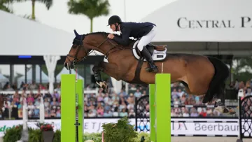 Pour leur première épreuve à 1,50m, McLain Ward et Quimi del Maset l'ont emporté.