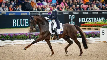 Ici aux Mondiaux de Herning l'été dernier, Simone Pearce participera la semaine prochaine à sa première finale Coupe du monde la semaine prochaine.