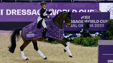 Jessica von Bredow-Werndl et Dalera BB se sont imposées avec une avance moindre qu'à l'accoutumée à Omaha