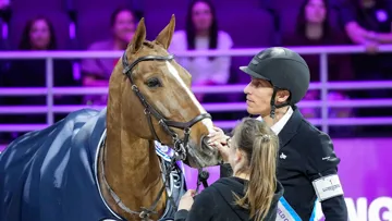 Avec le Suédois Henrik von Eckermann, King Edward Ress a brillé à nouveau en remportant la finale de la Coupe du monde Longines dimanche matin à Omaha
