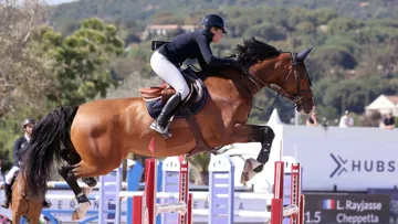 Cheppetta avec Laura Rayjasse jeudi à l’Hubside Jumping de Grimaud.