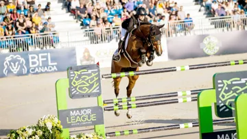 Tiffany Foster et Northern Light à Langley.