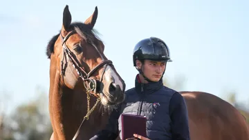Dylan Levallois a entamé cette année sa dernière saison sur le circuit Jeunes cavaliers.