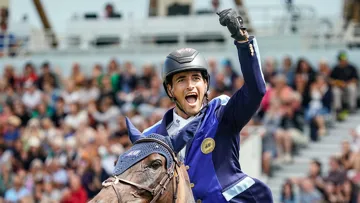 Nicola Philippaerts a mené son barrage à un rythme d’enfer avec Katanga van het Dingeshof.