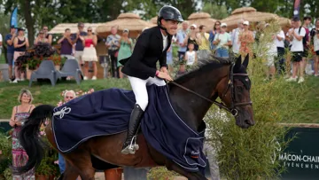Morgan Bordat a gagné son deuxième Grand Prix CSI 3* de l’année après celui remporté en avril à Rosières-aux-Salines sur Dancing de l’Enclos.