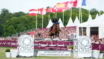 Laura Kraut a offert une leçon de tracé et de cadence avec Bisquetta.