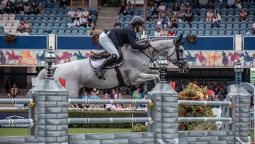 Shane Sweetnam et Out of the Blue SCF ont fait forte impression hier à Dublin.