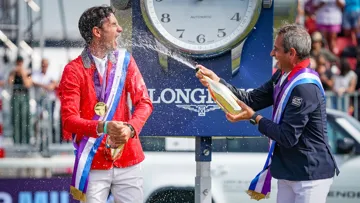 Réunis sur le podium des championnats d’Europe, dimanche dernier à Milan, Steve Guerdat et Julien Épaillard se suivent désormais au classement mondial Longines, avec avantage au Normand.